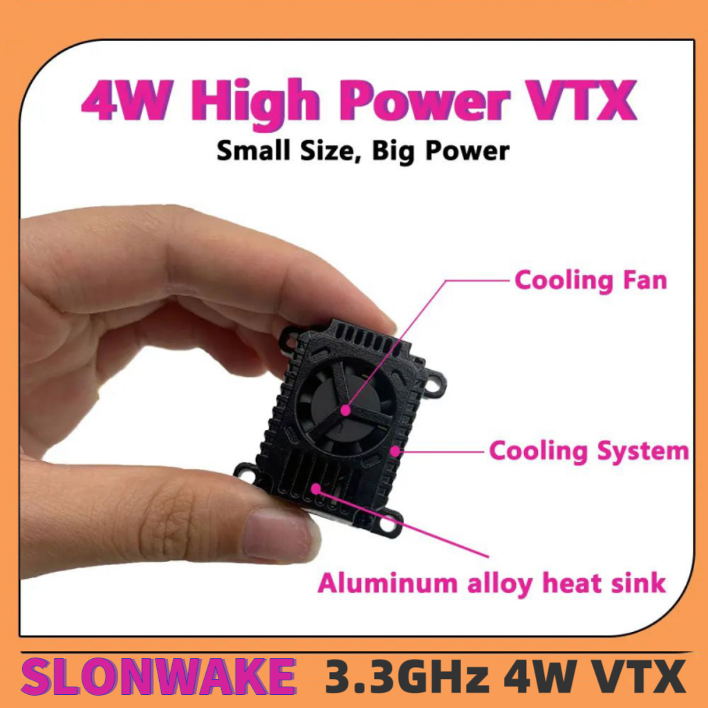 Fpv Drone Vtx - SLONWAKE FPV 3.3G 16CH 4000mW High