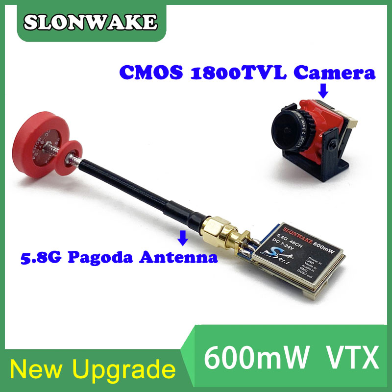 5.8G 48CH 600mW adjustable VTX – обзор и цена Fpv Drone Camera