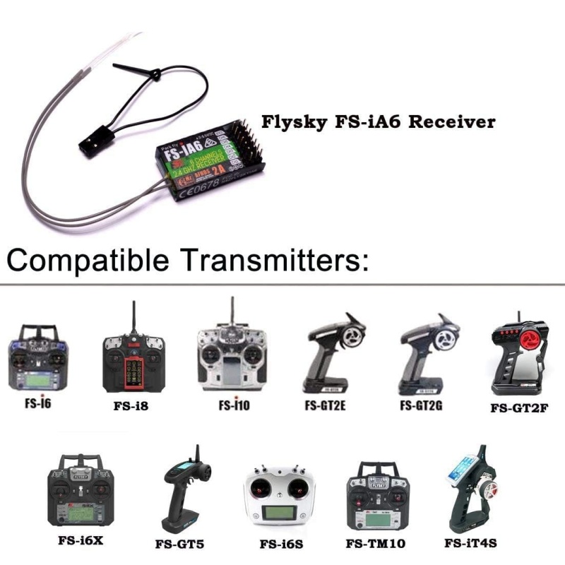 Flysky FS-IA6 Receiver 6CH Dua – обзор и цена Fpv Drone Antenna