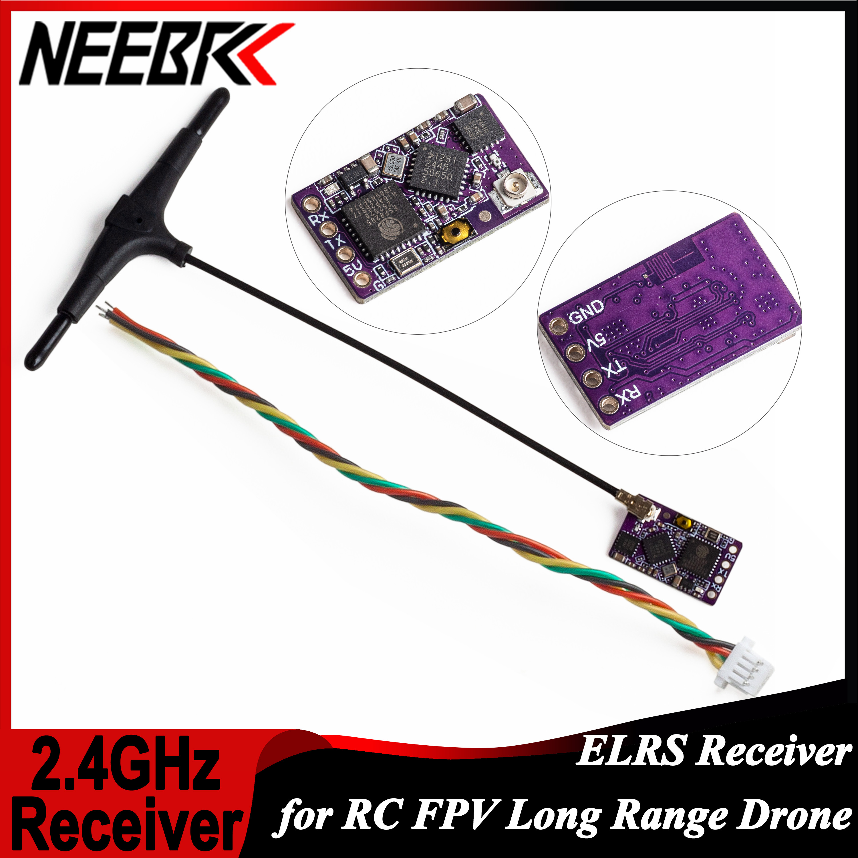 1/2/5/10PCS ELRS 2.4GHz RX Lon – обзор и цена Fpv Drone Quadcopter