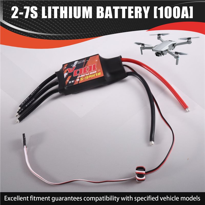 Best-RC Brushless ESC 100A Ele – обзор и цена Fpv Drone Esc