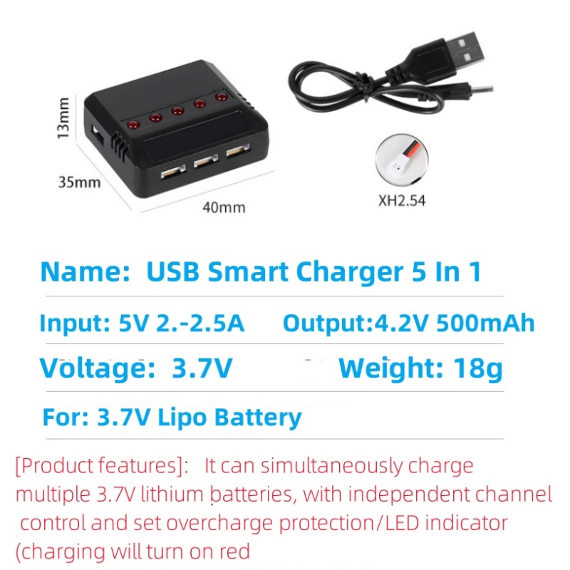 Syma X5HW X5HC X5C X5SW 3.7V 5 – обзор и цена Fpv Drone Charger