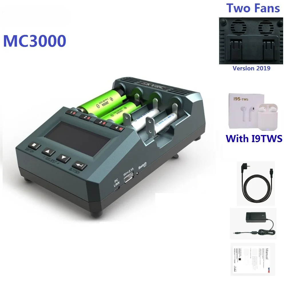 MC3000  Smart 4 Slots LCD Disp – обзор и цена Fpv Drone Charger