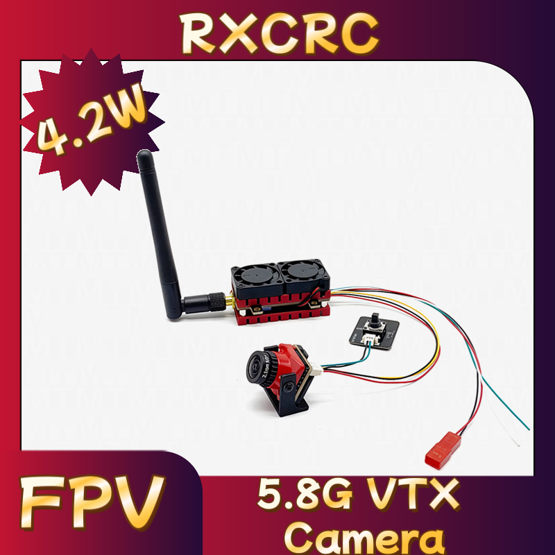 RXCRC 5.8G 48CH 4.2W High Powe – обзор и цена Fpv Drone Camera