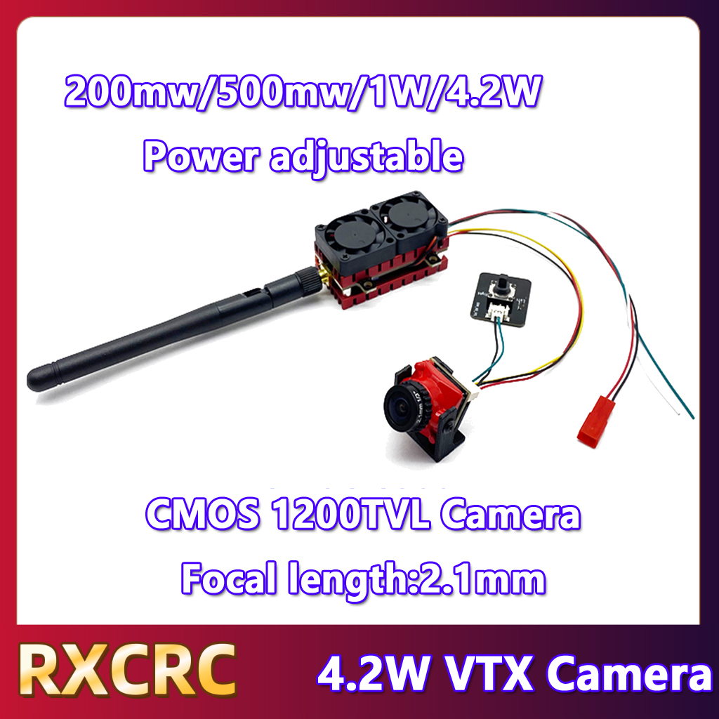 RXCRC 5.8G 48CH 4.2W High Powe – обзор и цена Fpv Drone Camera