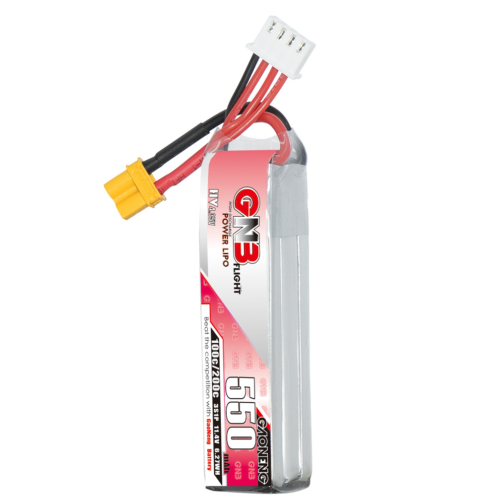 GNB HV 11.4V 550mAh 100C/200C  – обзор и цена Fpv Drone Battery