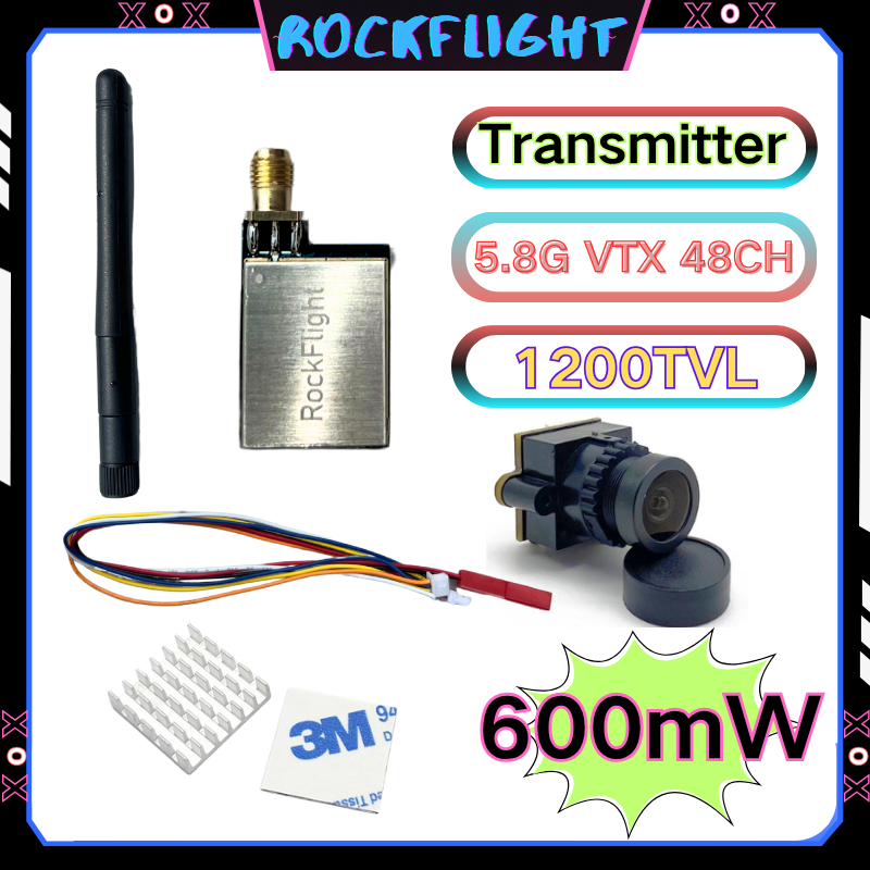 5.8GHz 48CH launcher 600mW Vid – обзор и цена Fpv Drone Camera