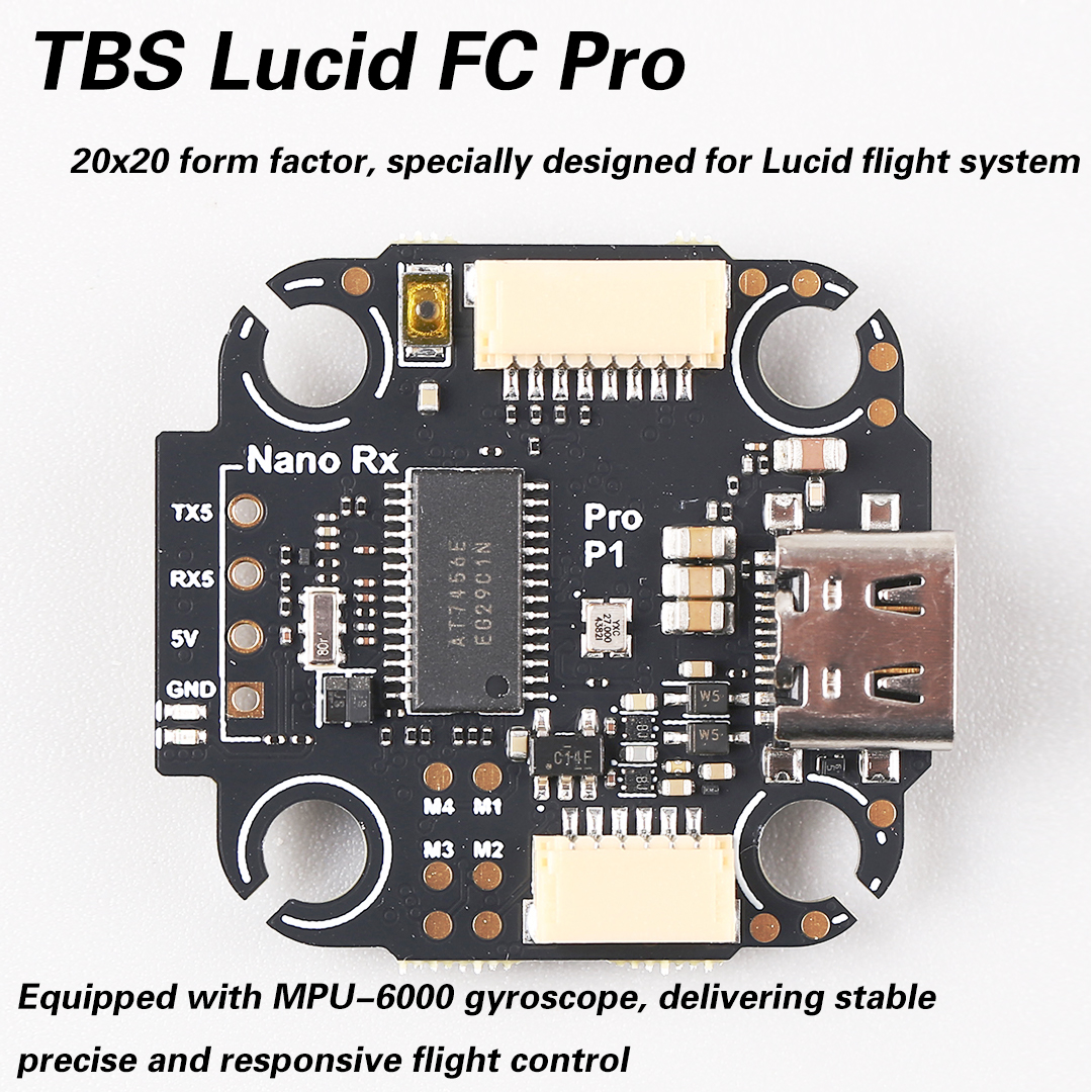 TBS Lucid FC pro Stack Compact – обзор и цена Fpv Drone Frame