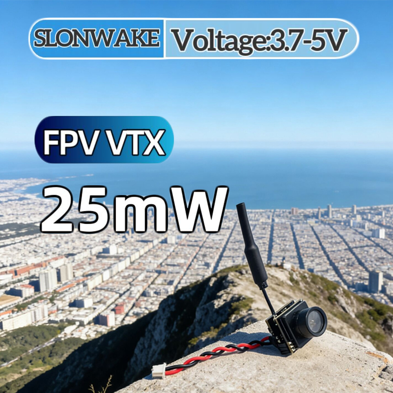 SLONWAKE FPV 25mW power simula – обзор и цена Fpv Drone Camera