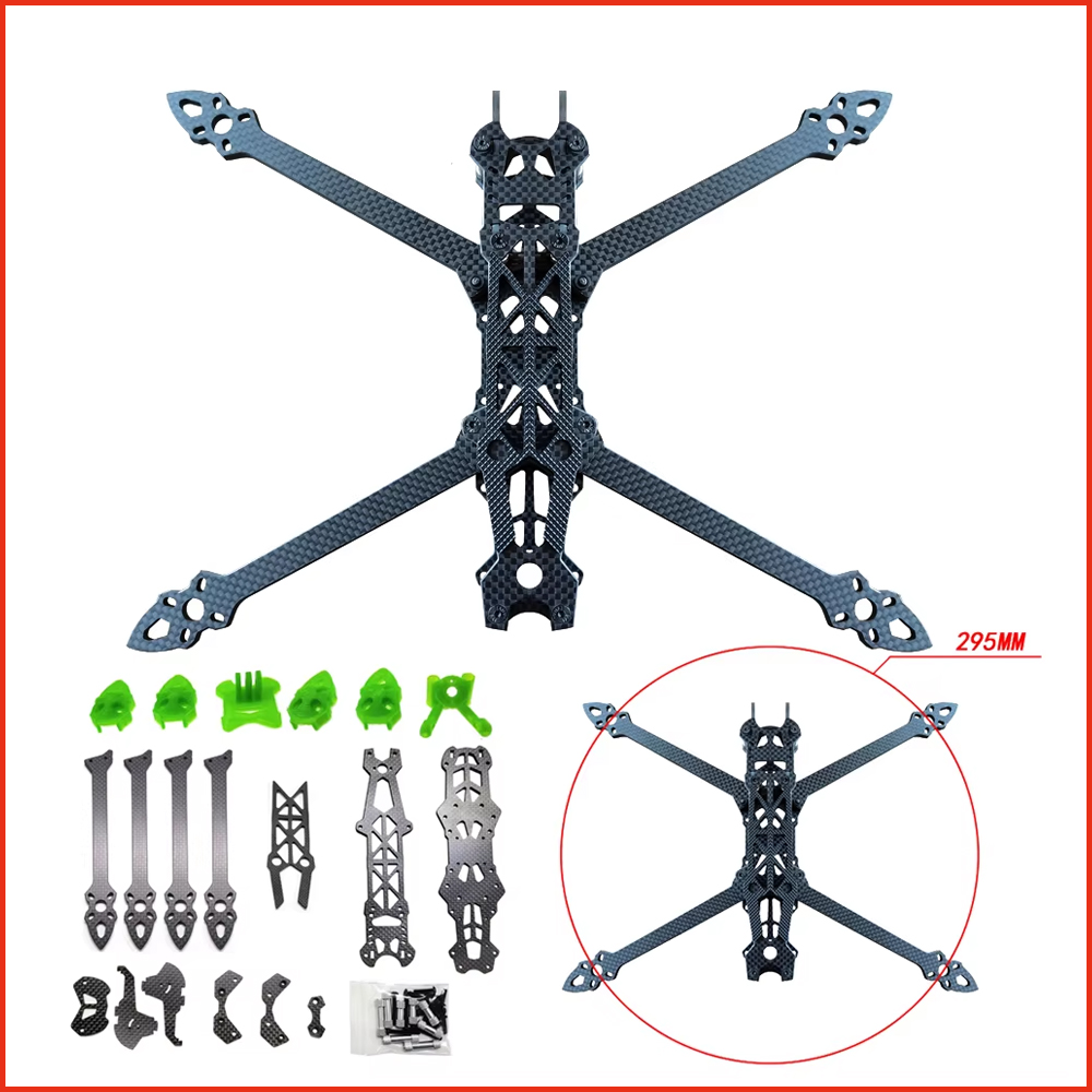 1pcs Mark4 Mark 4 HD 7inch 295 – обзор и цена Fpv Drone Kit