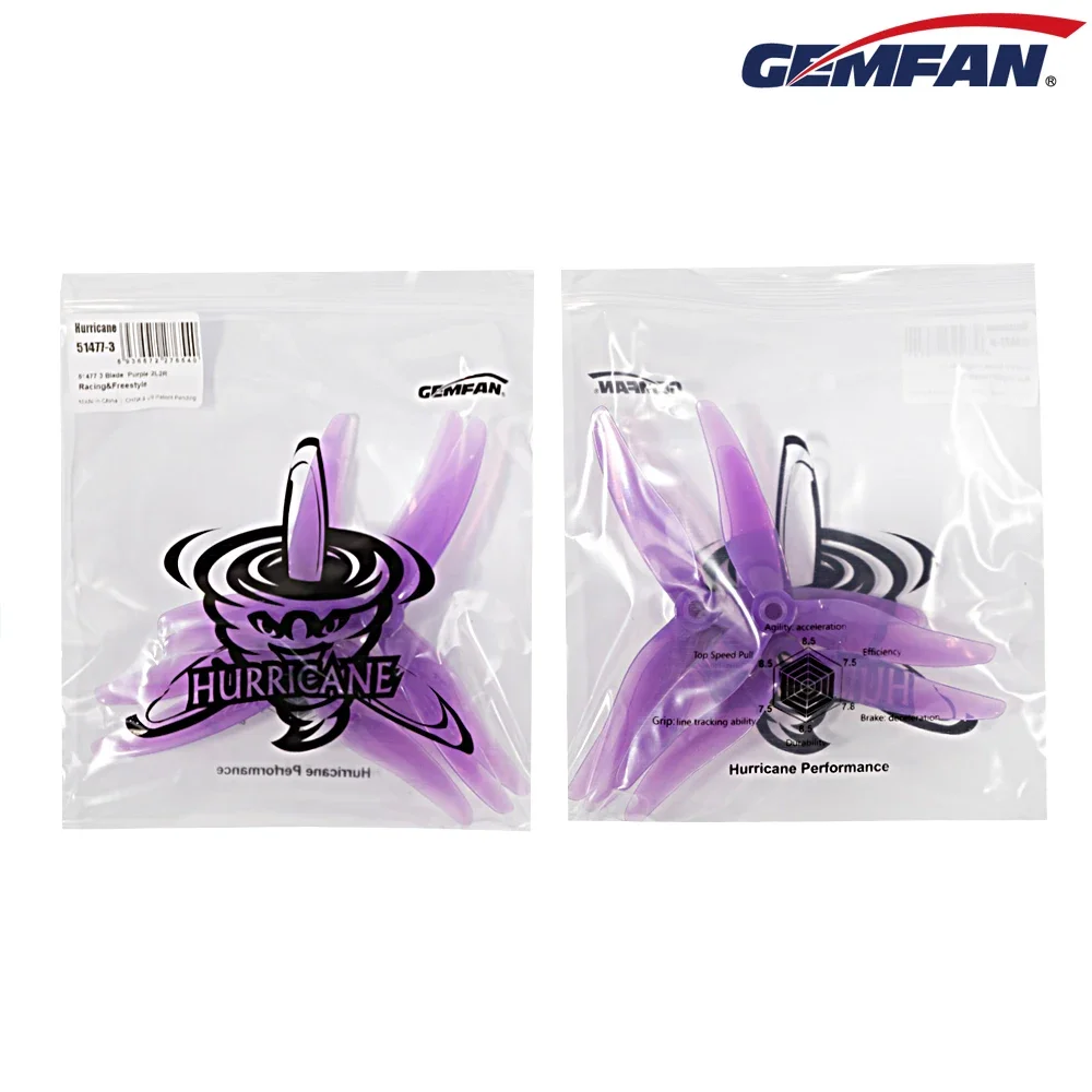 10Pairs (10CW + 10CCW) Gemfan  – обзор и цена Fpv Drone Propeller