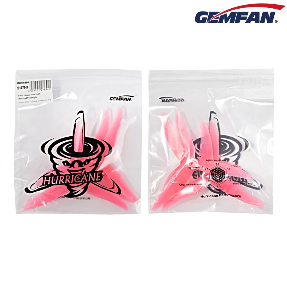 10Pairs (10CW + 10CCW) Gemfan  – обзор и цена Fpv Drone Propeller