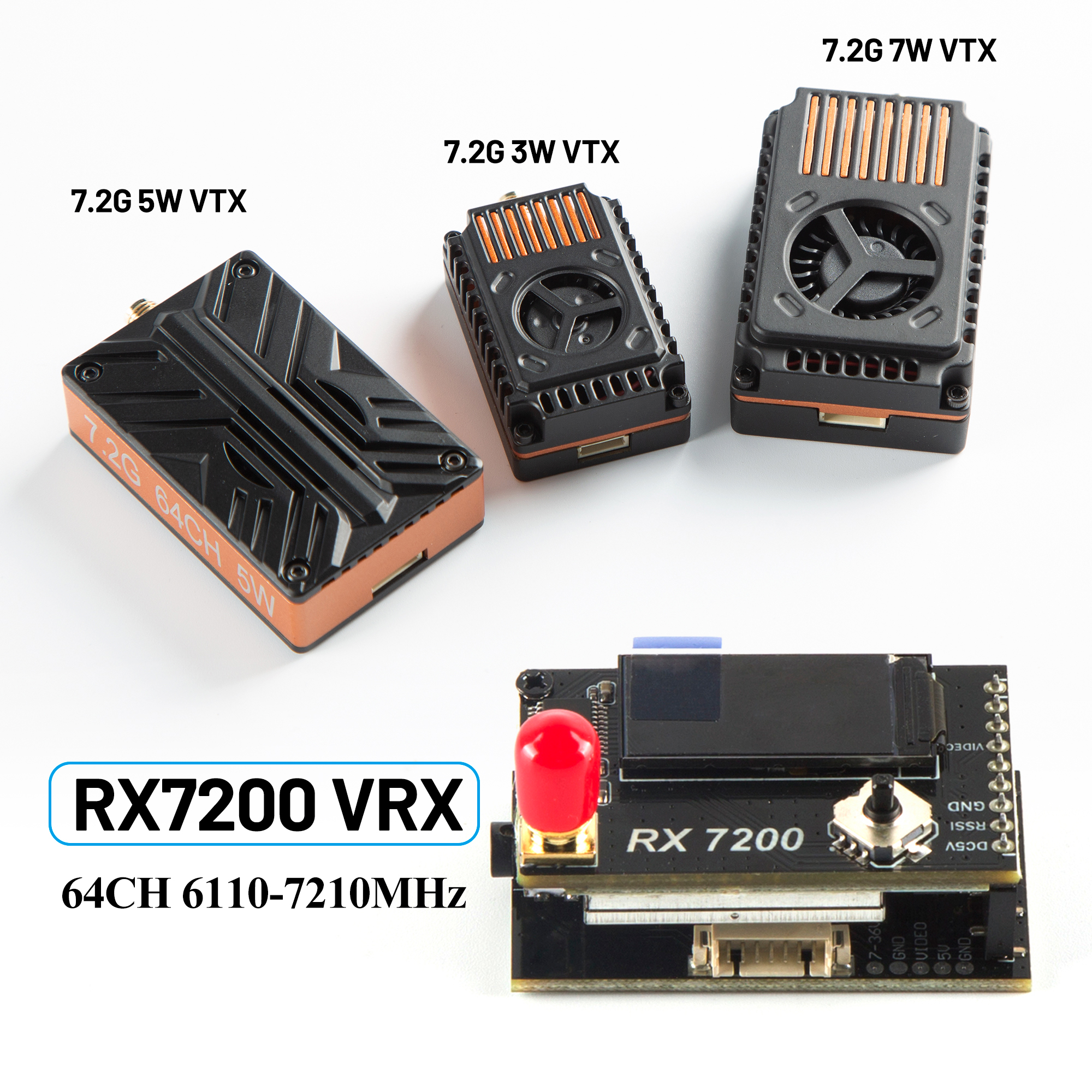 7.2G Video Receiver Module 64- – обзор и цена Fpv Drone Goggles