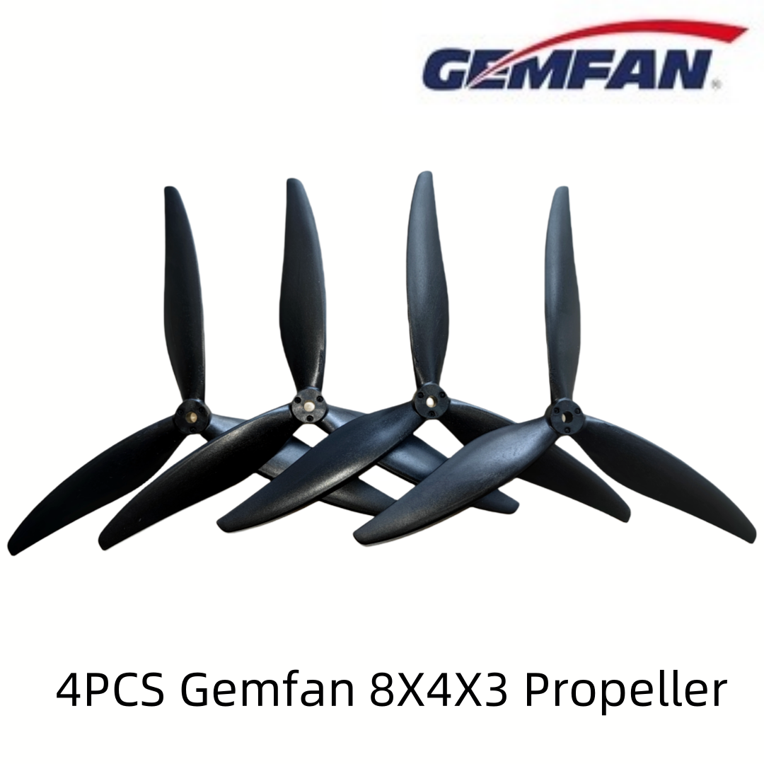 4PCS Gemfan 8040 8X4X3 3-Blade – обзор и цена Fpv Drone Motor