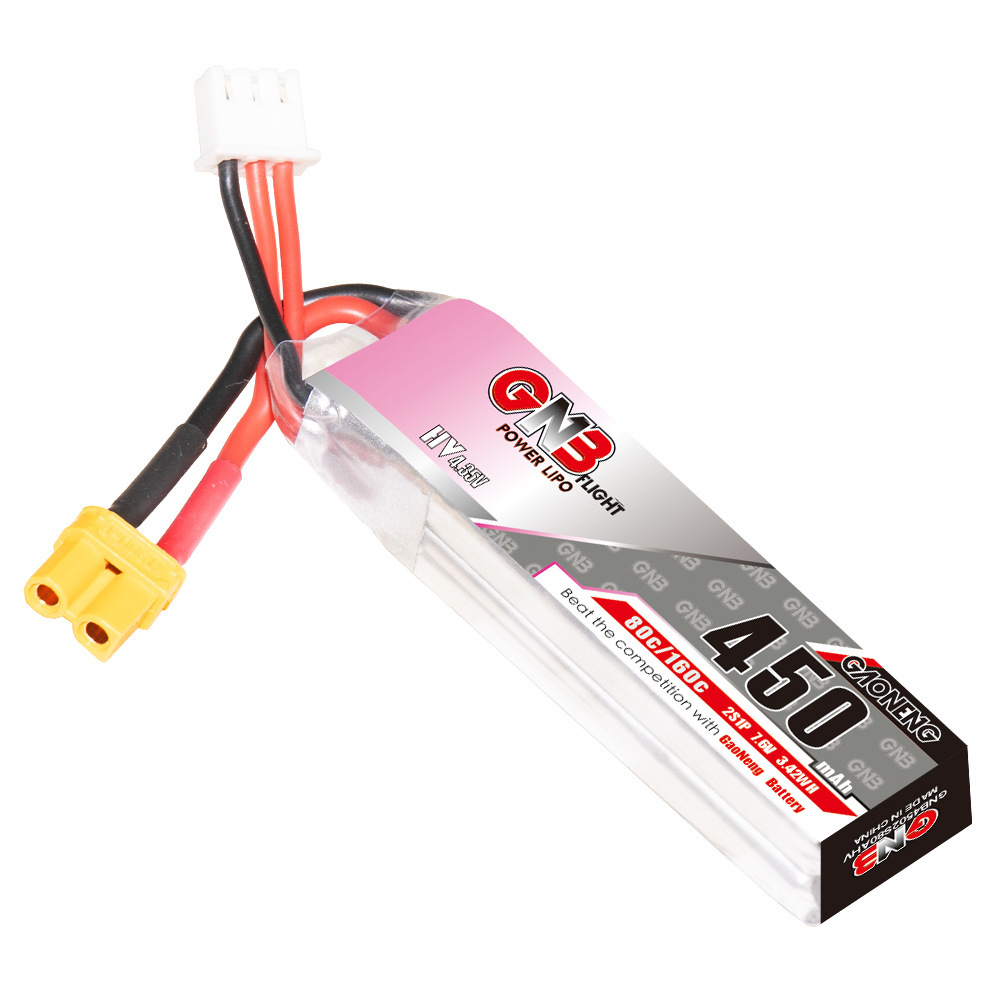 GNB LiPo Battery HV 2S 7.6V 45 – обзор и цена Fpv Drone Battery