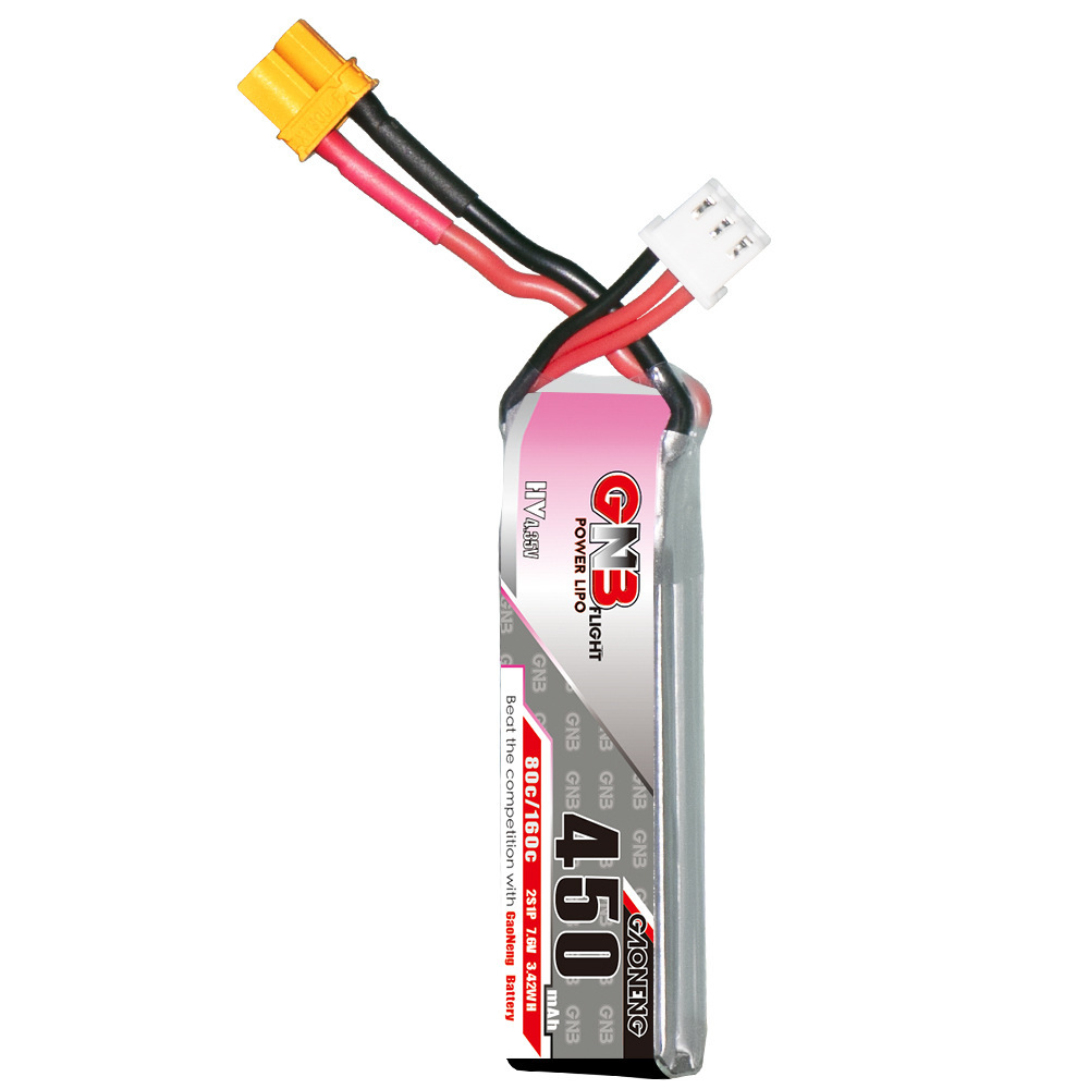 GNB LiPo Battery HV 2S 7.6V 45 – обзор и цена Fpv Drone Battery