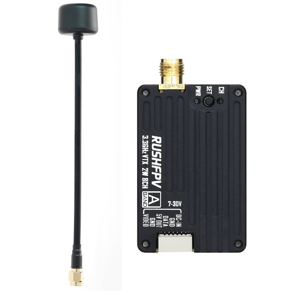 RUSHFPV 3.3G 2W VTX Transmitte – обзор и цена Fpv Drone Vtx