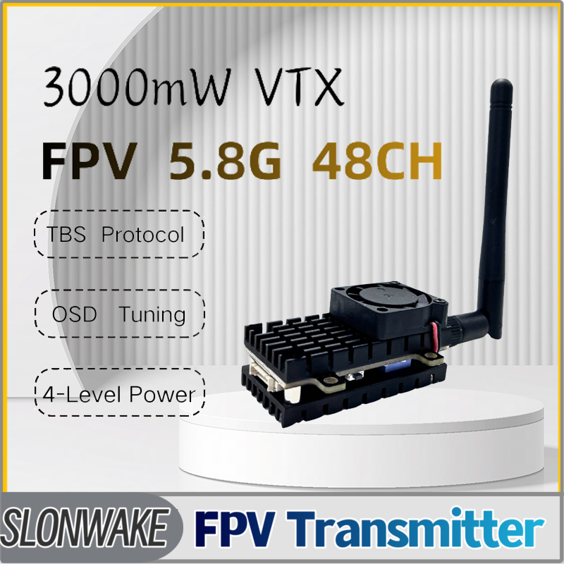 SLONWAKE 5.8G 3000mW Simulatio – обзор и цена Fpv Drone Vtx
