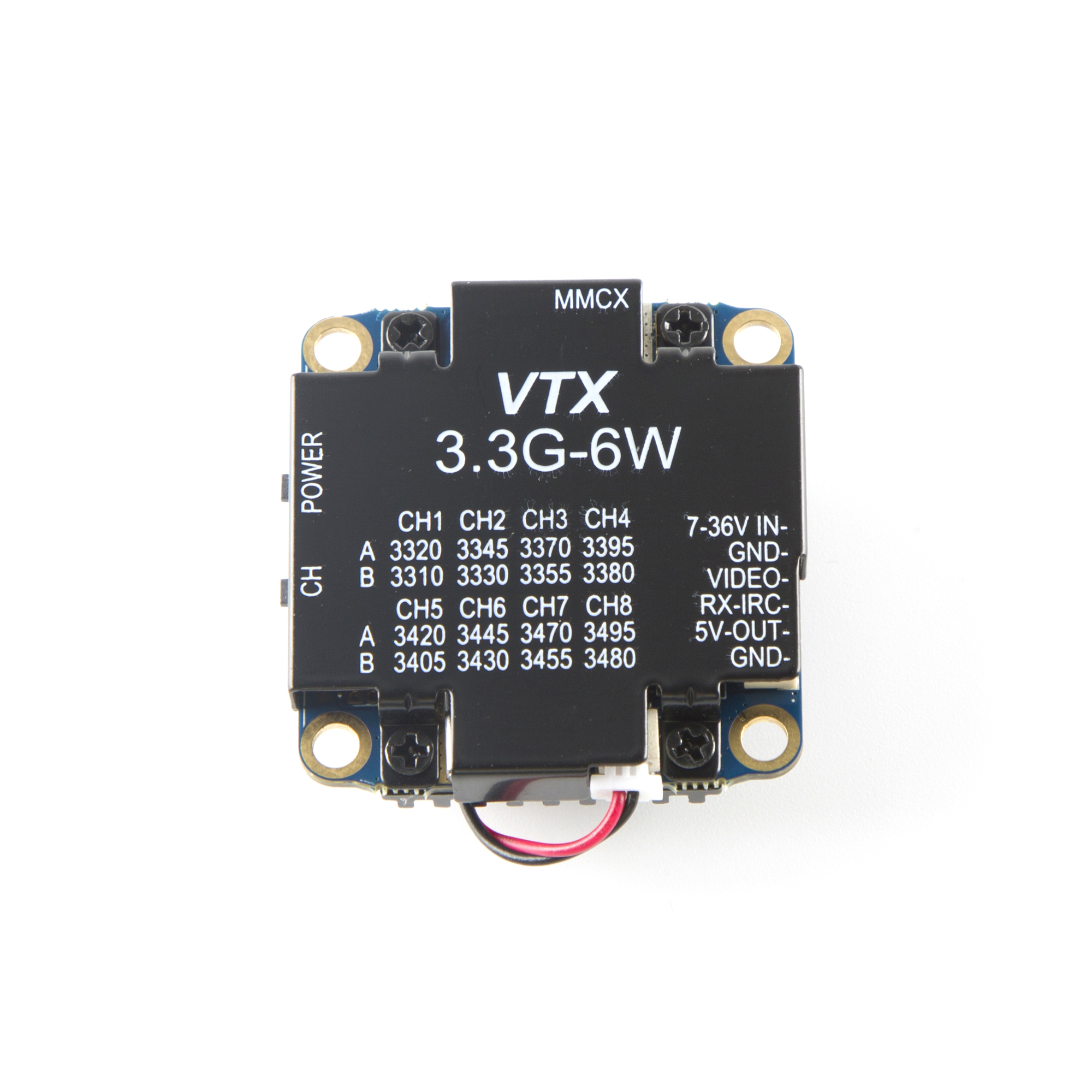 FPV Video Transmitter 3.3G 6W  – обзор и цена Fpv Drone Vtx