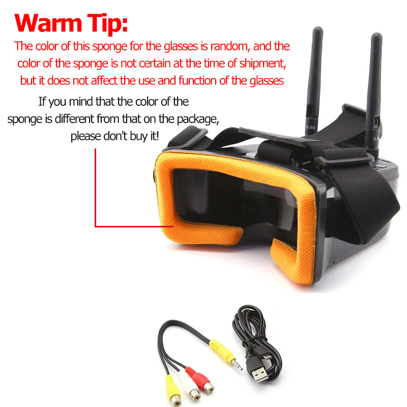 VR009 FPV Video Goggles 3Inch  – обзор и цена Fpv Drone Goggles