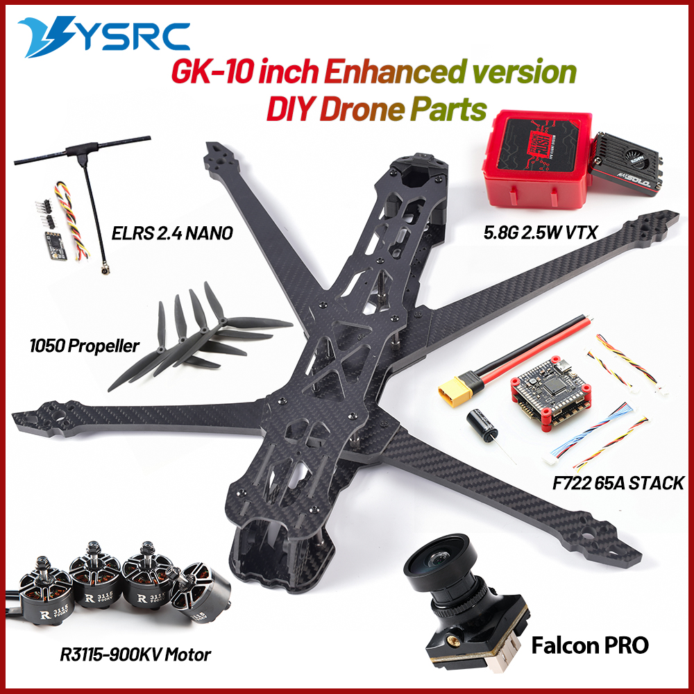 GK-V3 10 inch 435mm Wheelbase  – обзор и цена Fpv Drone Kit