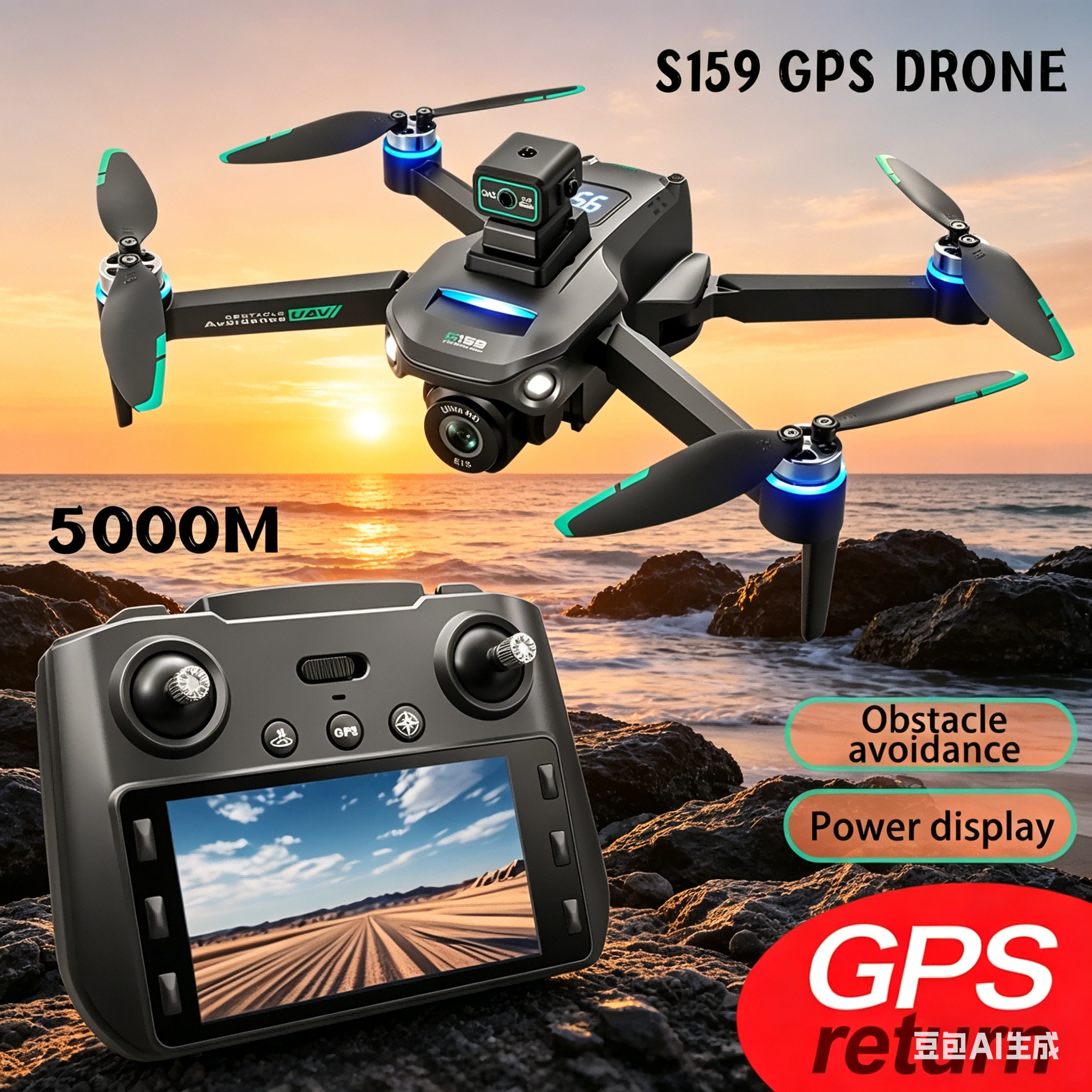 S159 GPS Drone 4K Profesional  – обзор и цена Fpv Drone Charger